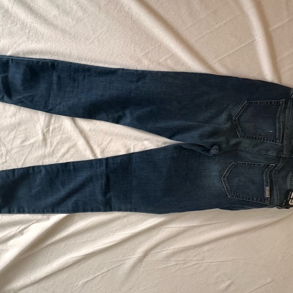 Joe's Jeans Midnight Blue Distressed Skinny Jeans - Picture 2 of 4